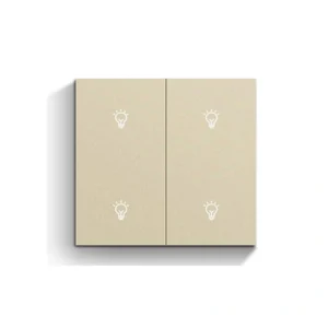 M6 series Zigbee - N&L 4-Gang - GS-M604-Yellow