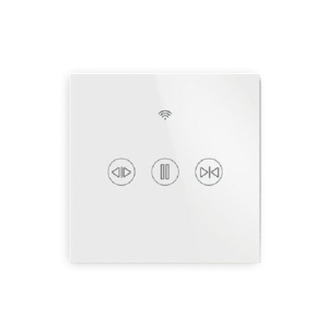 Zustech - Product - 86-EU Zigbee Digital Curtain Smart Switch - Zig-YQ-CL-W
