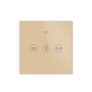 Zustech - Product - 86-EU Zigbee Digital Curtain Smart Switch - Zig-YQ-CL-Y